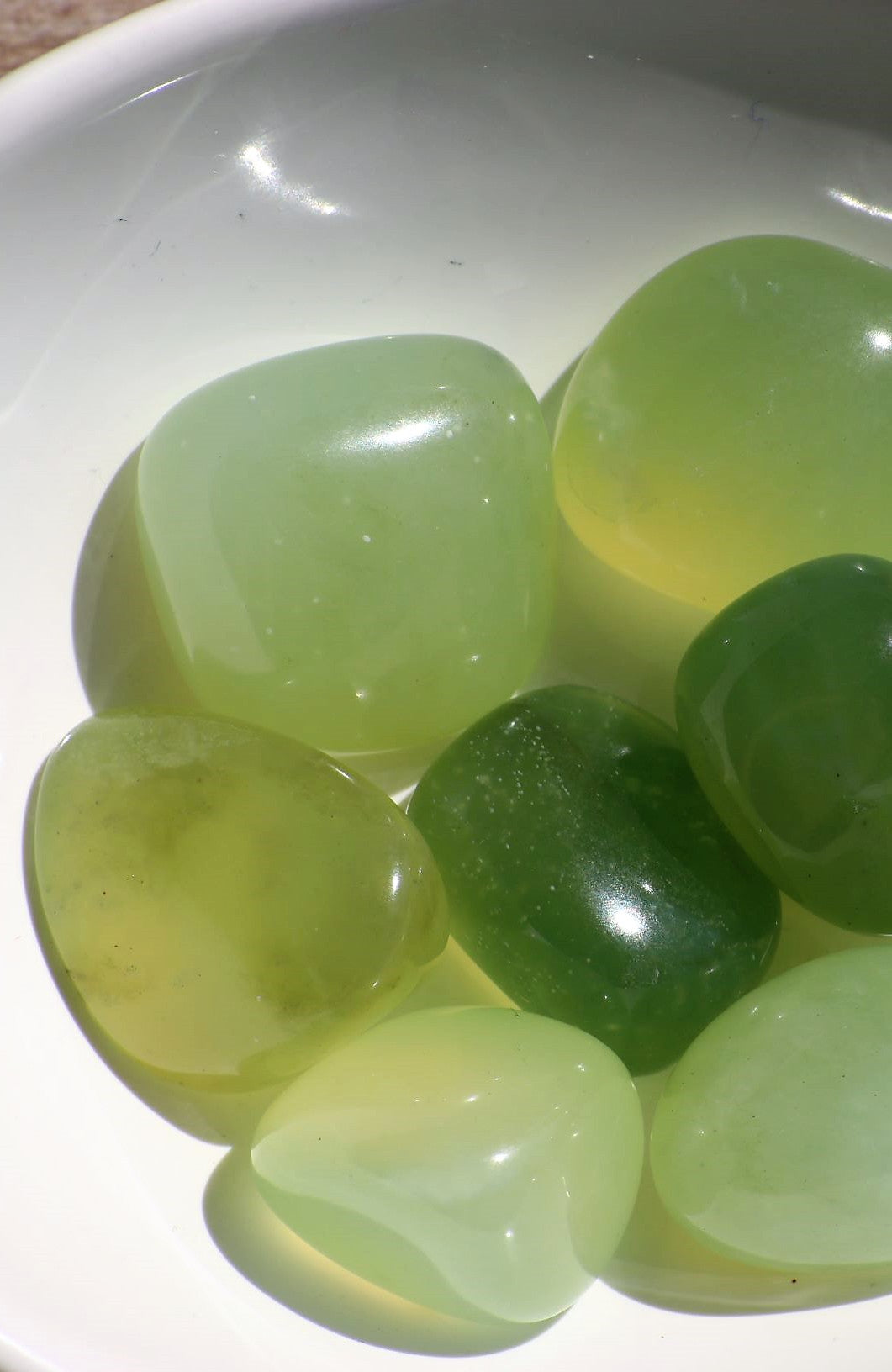 New Jade A Tumbled Stone